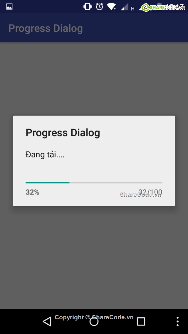 App Android,Material Design  Android,ProgressDialog Android,ProgressDialog,ứng dụng android,Android